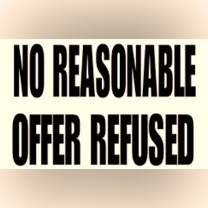 Taking reasonable offers